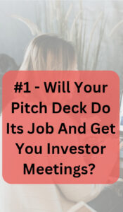 STARTUP PITCHDECK CHECK