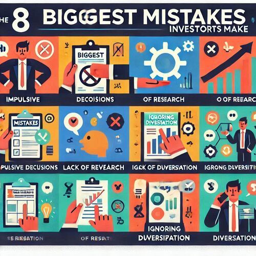 8 biggest mistakes investors make