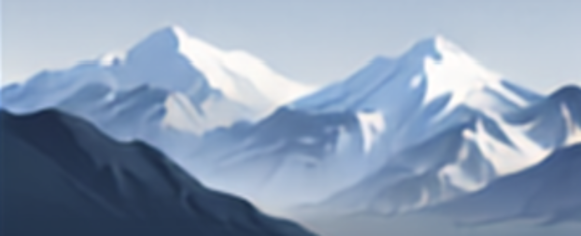 mountain profile dark
